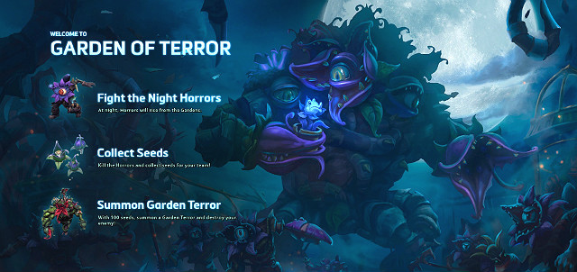 Garden of Terror is another map where you can test your combat skills - Garden of Terror - Types of battlegrounds - Heroes of the Storm - Game Guide and Walkthrough