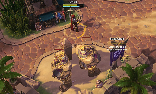 These two sturdy statues can pack quite a punch - Sky Temple - Map types and descriptions of maps - Heroes of the Storm - Game Guide and Walkthrough