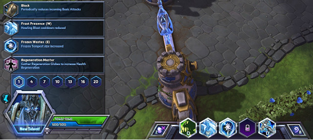 First talent can be chosen on level 1, then on 4, 7, 10, 13, 16 and 20 - Heroes - free rotation, skills, development - Heroes of the Storm - Game Guide and Walkthrough