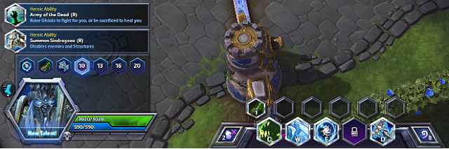 Youll have to choose between 2 options - Heroes - free rotation, skills, development - Heroes of the Storm - Game Guide and Walkthrough