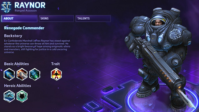Basic info - Raynor - Heroes to start with - Heroes of the Storm - Game Guide and Walkthrough