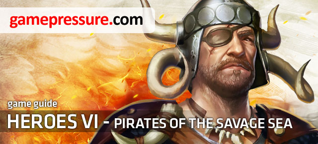 Pirates of the Savage Sea, an adventure pack to the Heroes VI allows us to play as a legend of the Might and Magic universe: the Crag Hack, barbarian - Heroes VI - Pirates of the Savage Sea - Game Guide and Walkthrough