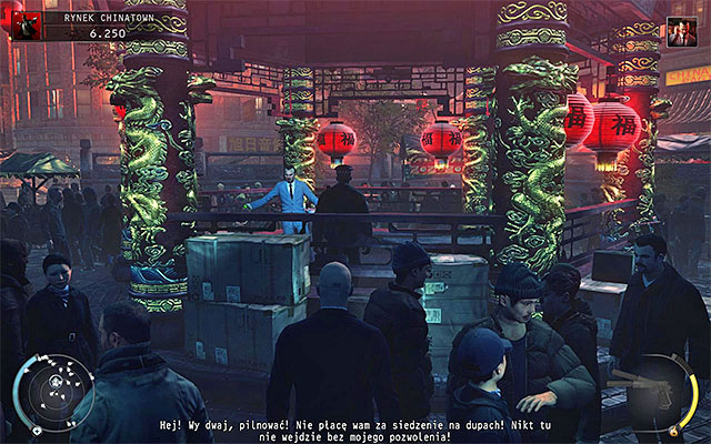 You start the mission in unattended alley - Chinatown square - Locating the King of Chinatown - 2: The King of Chinatown - Hitman: Absolution - Game Guide and Walkthrough