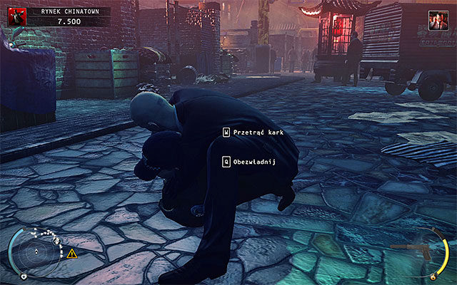 Far better idea is to kill the King of Chinatown in the side alley - Chinatown square - Murdering the King of Chinatown - 2: The King of Chinatown - Hitman: Absolution - Game Guide and Walkthrough
