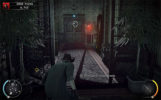 The door leading to room 899 should be guarded by a single enemy, regardless of the difficulty level - Upper floors - Getting to room 899 - 3: Terminus - Hitman: Absolution - Game Guide and Walkthrough