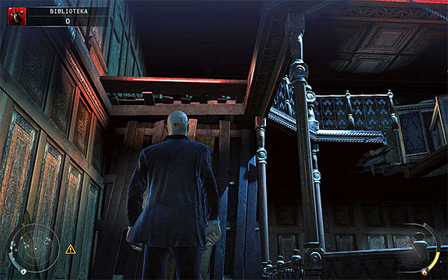 The end part of this stage is very simple - The Library - Crossing the second part of the library - 4: Run For Your Life - Hitman: Absolution - Game Guide and Walkthrough