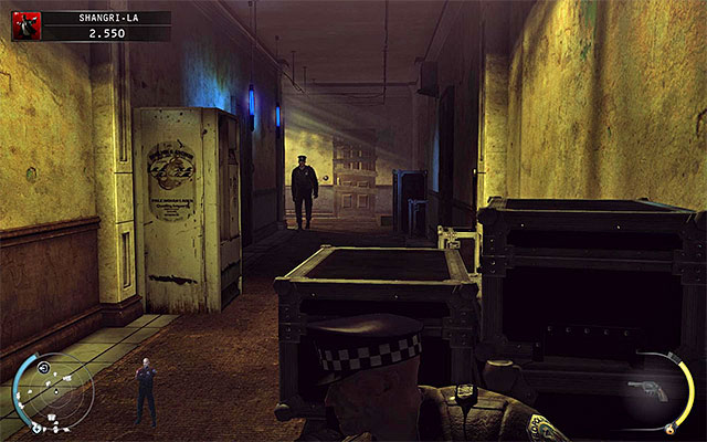 Regardless of previously chosen passage you'll get to the new part of the building, consisting of several room connected by common corridors - Shangri-La - Getting to the elevator - 4: Run For Your Life - Hitman: Absolution - Game Guide and Walkthrough