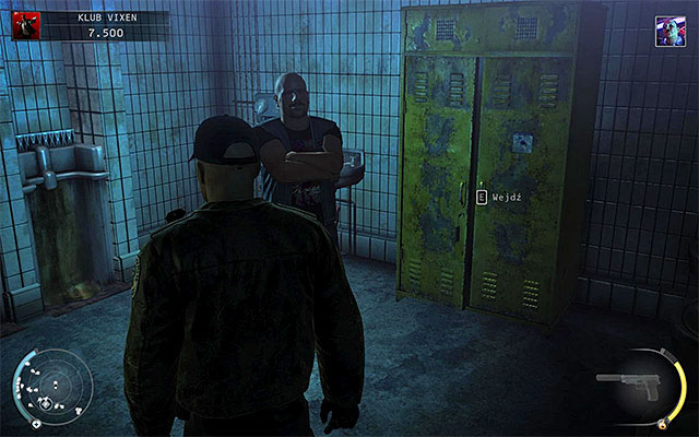 After you get to the toilet, you'll encounter a single bouncer there - The Vixen Club - Killing Dom Osmond - 5: Hunter and Hunted - Hitman: Absolution - Game Guide and Walkthrough