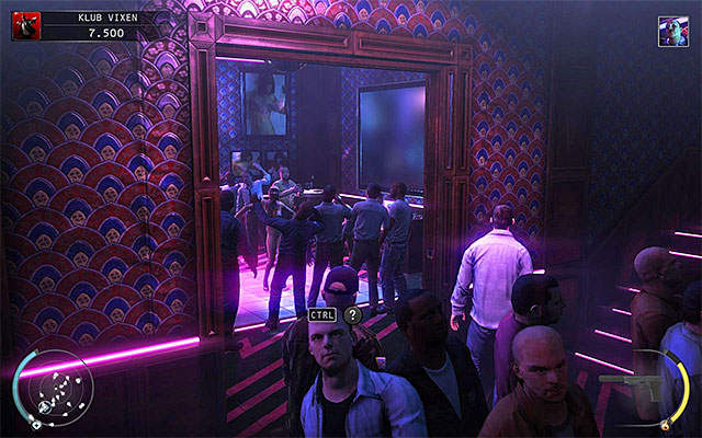 The third opportunity to kill Dom is connected with faking an accident in the area with a bachelor party (screen above) - The Vixen Club - Killing Dom Osmond - 5: Hunter and Hunted - Hitman: Absolution - Game Guide and Walkthrough