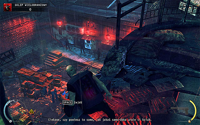 You can get to lower levels in two main ways - Convenience Store - Getting inside the shop - 5: Hunter and Hunted - Hitman: Absolution - Game Guide and Walkthrough