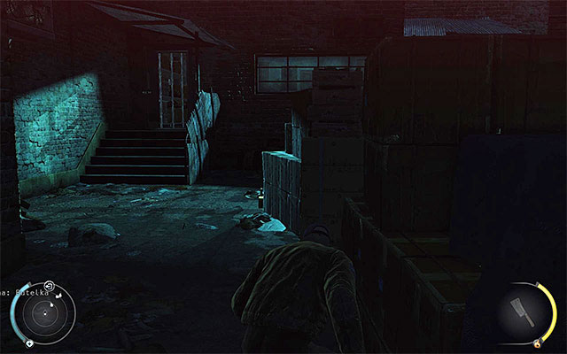 There are several paths leading inside a building visible in a distance - Loading Area - 5: Hunter and Hunted - Hitman: Absolution - Game Guide and Walkthrough