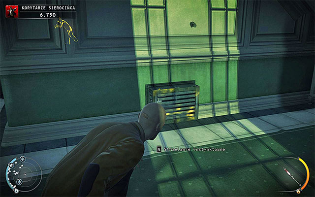 If you've reached the ground floor with the stairs located on the opposite end of the first floor (the one behind a room with tortured guard), then you'll start next to relatively safe corridor adjacent to the chapel and canteen - Orphanage Halls - Exploring the ground floor of the orphanage - 6: Rosewood - Hitman: Absolution - Game Guide and Walkthrough