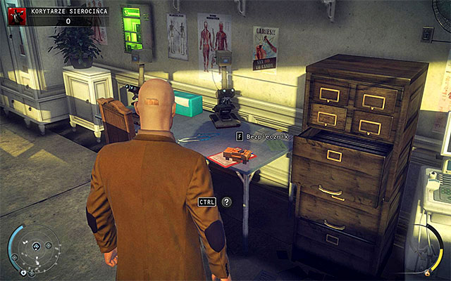 The first fuse can be found on the first floor, namely in a small room adjacent to the room with tortured guard - Orphanage Halls - Retrieving fuses: lower difficulty levels - 6: Rosewood - Hitman: Absolution - Game Guide and Walkthrough