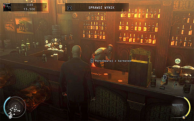 Regardless of whether you took part in fights or you avoided them, you have to reach a place where you can find the bartender - Great Balls of Fire - Getting to the bartender after starting a fight - 7: Welcome to Hope - Hitman: Absolution - Game Guide and Walkthrough