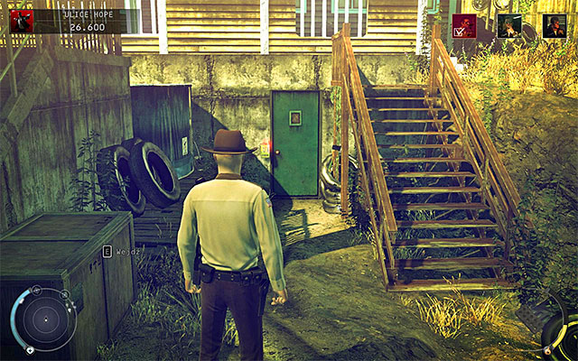 If you really want to get mechanic disguise but you do not want to attack anyone, you can look around the garage to pick up a keycard - Streets of Hope - Exploring the town - 9: Shaving Lenny - Hitman: Absolution - Game Guide and Walkthrough