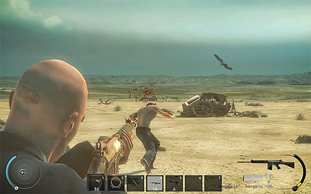 Another idea is using firearm - Desert - 10: End of the Road - Hitman: Absolution - Game Guide and Walkthrough