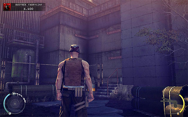 In order to get to the factory's rooftop, you have to start climbing at the place shown on the above screen - Factory Compound - Getting inside the factory building - 11: Dexter Industries - Hitman: Absolution - Game Guide and Walkthrough