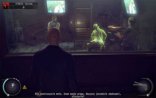 Move straight ahead - Test Facility - Accessing the test facility - 12: Death Factory - Hitman: Absolution - Game Guide and Walkthrough
