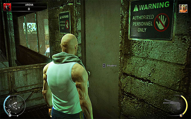Another passage leading to the arena rooftop is located in the VIP box - The Arena - Murdering Sanchez in traditional way - 13: Fight Night - Hitman: Absolution - Game Guide and Walkthrough