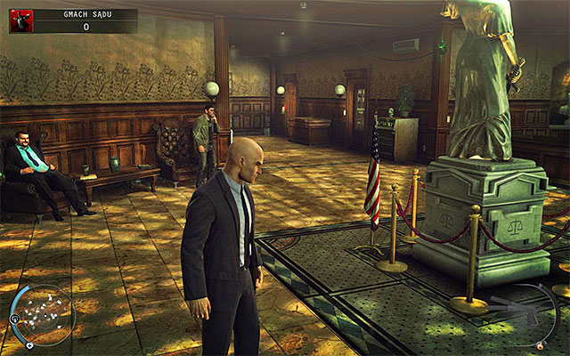 The ground floor is accessible for everyone - Courthouse - Exploring the courthouse - 15: Skurkys Law - Hitman: Absolution - Game Guide and Walkthrough