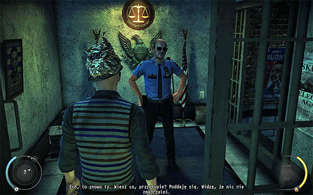 In the evidence room you may encounter at least two court security guards, so you have to be very careful - Courthouse - Getting to the holding cells in a traditional way - 15: Skurkys Law - Hitman: Absolution - Game Guide and Walkthrough