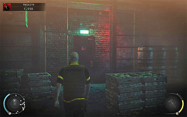 The last area of the warehouse is not guarded on lower difficulty levels and on higher difficulty levels you'll encounter here a single enemy, who fortunately can be easily avoided or eliminated - Burn - 16: Operation Sledgehammer - Hitman: Absolution - Game Guide and Walkthrough