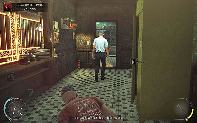 After crossing the shaft you'll also find yourself in the basement, but behind the counter shown on the above screen - Blackwater Park - Getting inside the residential building - 18: Blackwater Park - Hitman: Absolution - Game Guide and Walkthrough