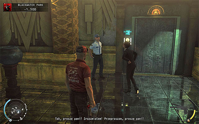Lobby is the most important part of the building - Blackwater Park - Exploring the residential building - 18: Blackwater Park - Hitman: Absolution - Game Guide and Walkthrough