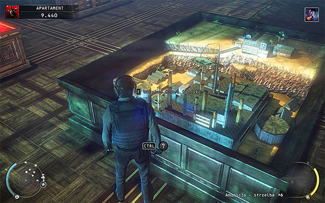 Wait until Layla appears in the area and interact with a factory model shown on the above screen in order to activate this mock-up - Penthouse - Getting rid of Layla in an arranged accident - 18: Blackwater Park - Hitman: Absolution - Game Guide and Walkthrough