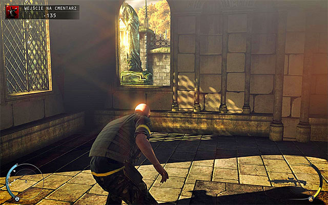 Regardless of whether you've used a sniper rifle or not, turn around and enter the tomb - Cemetery Entrance - 20: Absolution - Hitman: Absolution - Game Guide and Walkthrough