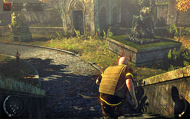 The cemetery exit gate can be reached in several ways - Cemetery Entrance - 20: Absolution - Hitman: Absolution - Game Guide and Walkthrough