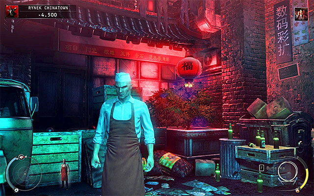 Market vendor disguise is easy to obtain and you do not have to attack any vendors on the square - 2: The King of Chinatown - Challenges - Hitman: Absolution - Game Guide and Walkthrough