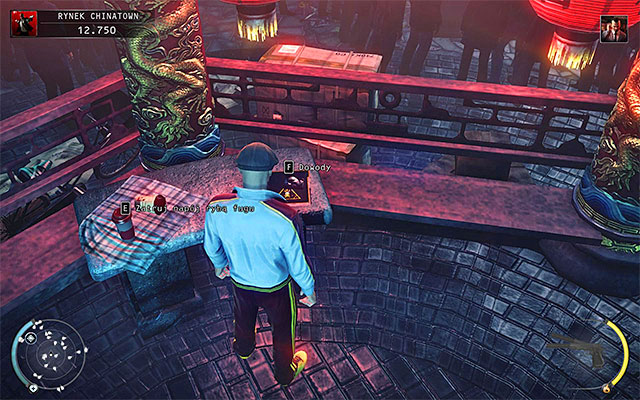 The only available evidence in the second mission is located in the fenced area, where the King of Chinatown stays by default - 2: The King of Chinatown - Challenges - Hitman: Absolution - Game Guide and Walkthrough