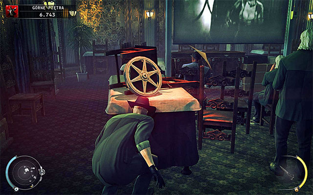 Another reel is located in a banquet hall on the eighth floor - 3: Terminus - Challenges - Hitman: Absolution - Game Guide and Walkthrough