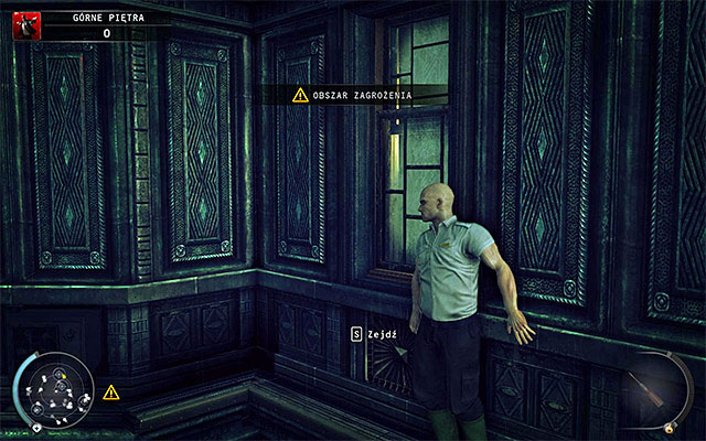 This challenge consists of two parts and both are completed in Upper floors stage - 3: Terminus - Challenges - Hitman: Absolution - Game Guide and Walkthrough