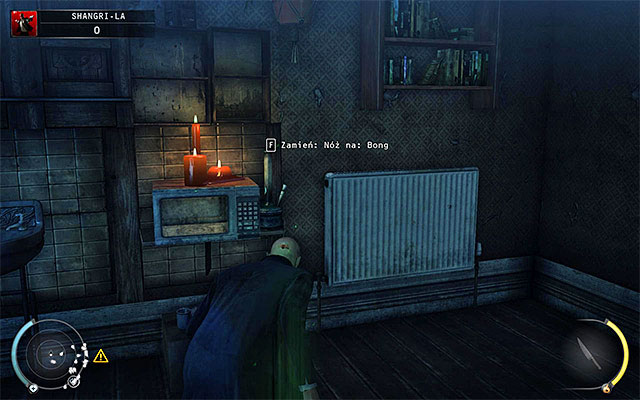 Second bong is located in a small kitchen adjacent to the marijuana field - 4: Run For Your Life - Challenges - Hitman: Absolution - Game Guide and Walkthrough