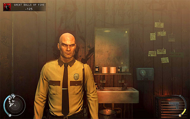 Hope policeman disguise is easy to obtain - 7: Welcome to Hope - Challenges - Hitman: Absolution - Game Guide and Walkthrough