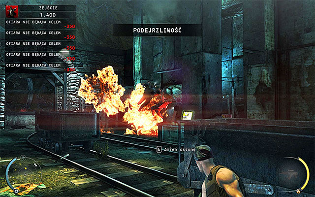 Proximity mines can be found quite regularly during completing the eleventh mission - 11: Dexter Industries - Challenges - Hitman: Absolution - Game Guide and Walkthrough