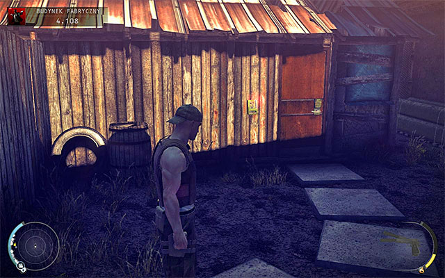 Second storage can be found in the Factory Compound stage and it is located left from the factory, near the square with two enemies and a dog - 11: Dexter Industries - Challenges - Hitman: Absolution - Game Guide and Walkthrough