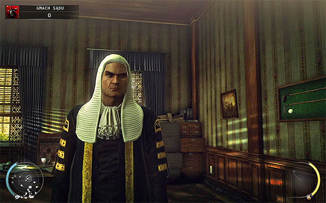 Judge disguise can be obtained in the Courthouse stage - 15: Skurkys Law - p. 1 - Challenges - Hitman: Absolution - Game Guide and Walkthrough