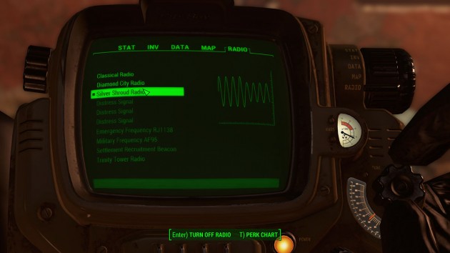 Fallout 4 - The Silver Shroud - Silver Shroud Radio