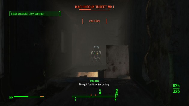 Fallout 4 - Butcher's Bill - Turret's Path