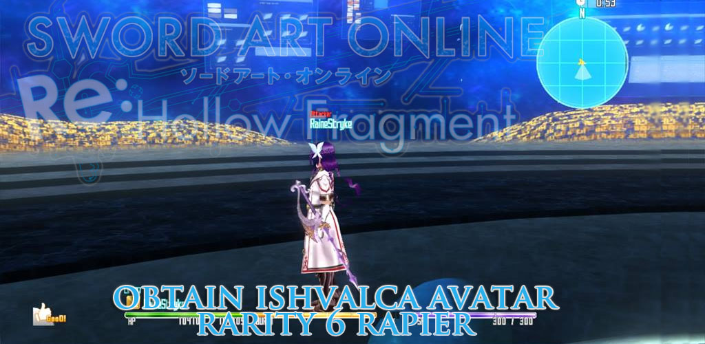 Obtaining the Ishvalca Avatar in Sword Art Online Re: Hollow Fragment