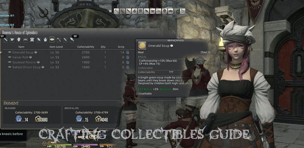 FFXIV: The Collectibles Guide – Crafting Edition
