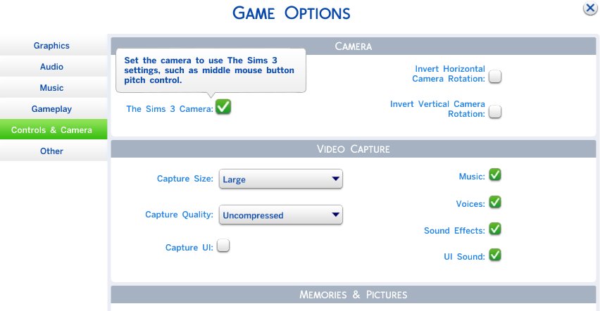 How to Switch to The Sims 3 Camera in The Sims 4