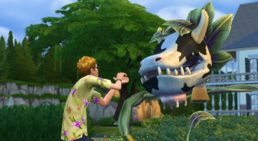 How to Get a Cow Plant in The Sims 4 & Grow It in Your Garden