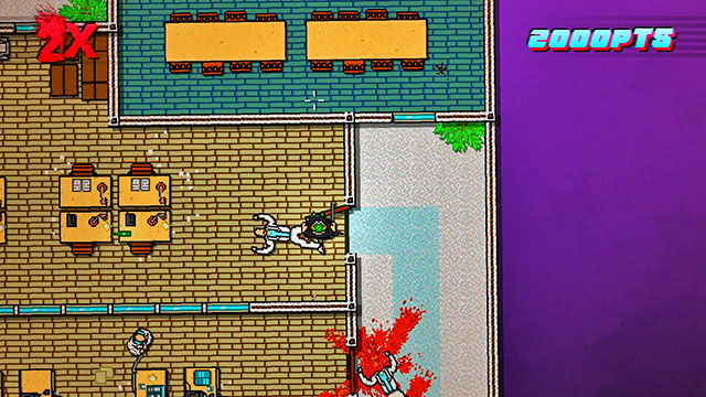 Enter any room - Scene 3 - Hard News - Act 1 - Exposition - Hotline Miami 2: Wrong Number - Game Guide and Walkthrough