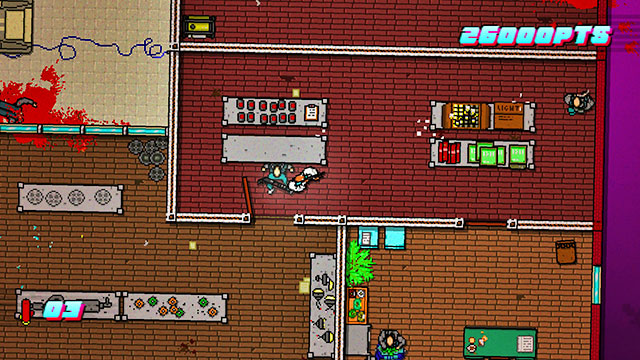 After you kill both, go to the last room - Scene 7 - No Mercy - Act 2 - Rising - Hotline Miami 2: Wrong Number - Game Guide and Walkthrough