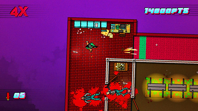 On the right, there are three more - Scene 8 - Execution - Act 2 - Rising - Hotline Miami 2: Wrong Number - Game Guide and Walkthrough
