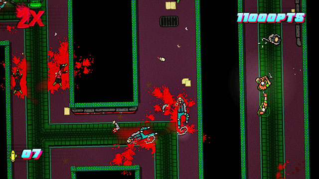 Go up - Scene 10 - Into the Pit - Act 3 - Climax - Hotline Miami 2: Wrong Number - Game Guide and Walkthrough